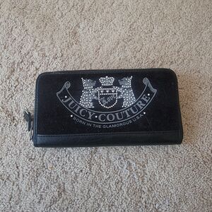 Juicy Couture Wallet Velvet Black